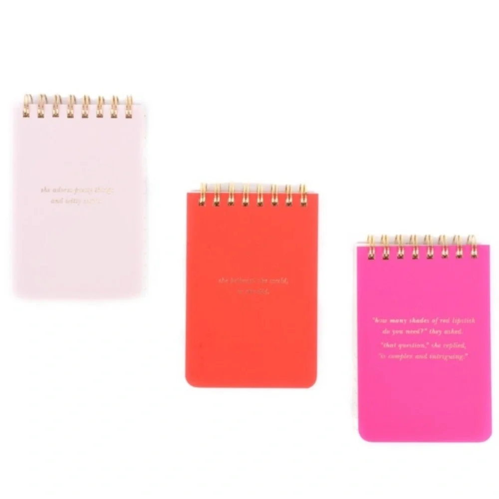 🆕 Kate Spade She Spiral Notepad Set